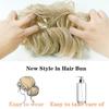 Messy Bun Hairpiece Scrunchie, Curly Wavy Ponytail Extension, Synthetic Chignon view 3