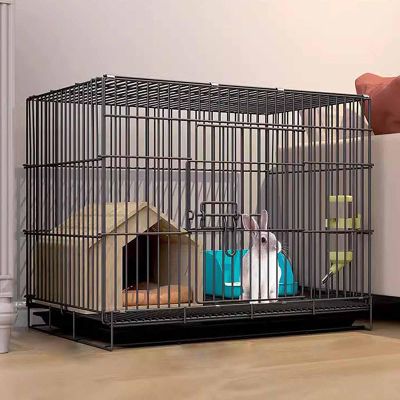 Hamster Cage, Rabbit Hutch and Small Animal Playpen with Pull-Out Tray