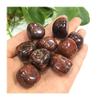 NWPNLXEA Red Chicken-Blood Tumbled Crystals, 200 g, 17–22 mm, Home Decor view 1