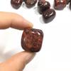 NWPNLXEA Red Chicken-Blood Tumbled Crystals, 200 g, 17–22 mm, Home Decor view 4