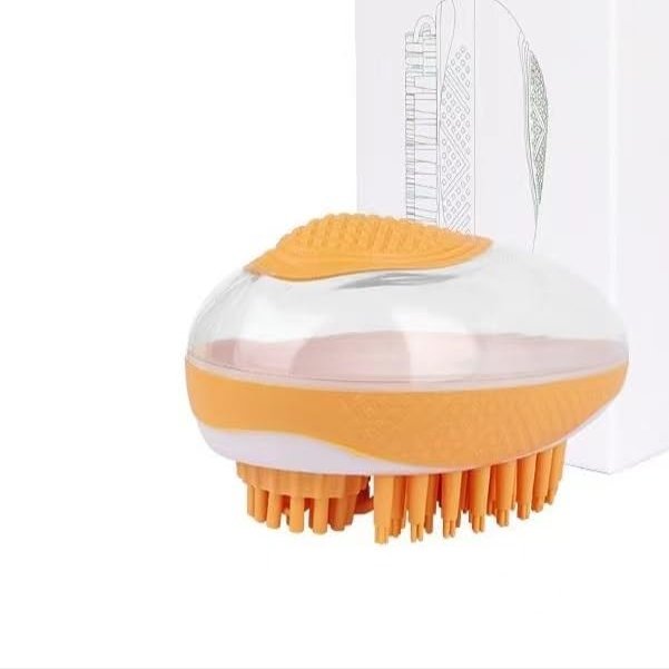 UYUME Silicone Bath Brush for Cats and Dogs, Pet Cleaning Brush (Color: 1)
