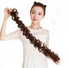 Long Synthetic Curly Messy Bun Hair Extension view 4