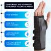 YOLONCE Adjustable Right-Hand Wrist Brace, M, Black view 4