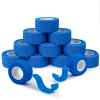 ANAMPION Self-Adhesive Bandage, 2.5 cm x 4.5 m, Elastic Wrap (Blue) view 1
