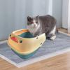 Open Cat Litter Box view 4
