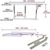 ROEDAX Bed Rail, Carbon Steel Bed Assist Rail, Folding Safety Bed Guard view 3