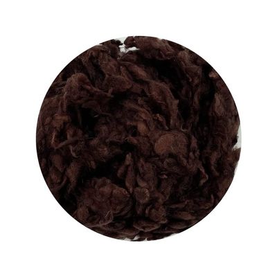 Base Color Curly Wool Fiber, Animal Wool Felt, Handmade Spinning and DIY Craft Material, Christmas (Color: Curly15, Size: 100 g)