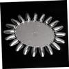 MAGICLULU 3 Sets Sunflower-Shaped Acrylic Nail Display Boards, 10 Pieces Each view 2