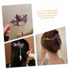 MAGICLULU 3 Sets Butterfly Hair Clips for Women, Metal Clips with Moving Wings, 2 Pieces Each view 3