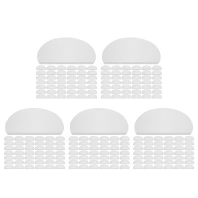 MAGICLULU 250-Piece Transparent PVC Eye Shields for Haircuts and Facial Treatments