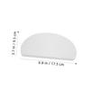 MAGICLULU 250-Piece Transparent PVC Eye Shields for Haircuts and Facial Treatments view 2