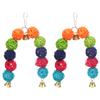 BESPORTBLE 2-Pack Rattan Balls for Birds view 1