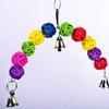 BESPORTBLE 2-Pack Rattan Balls for Birds view 3