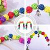 BESPORTBLE 2-Pack Rattan Balls for Birds view 4