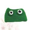 Creative Knitted Green Pet Hat for Dogs and Cats view 2