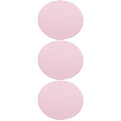 Kisangel 3-Pack Round Silicone Pet Feeding Mats, Waterproof