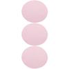 Kisangel 3-Pack Round Silicone Pet Feeding Mats, Waterproof view 1