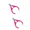 Healvian 2-Piece Eagle-Beak Nail Nippers, Stainless Steel view 1