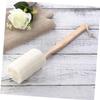 Healvian 4-Piece Luffa Bath Brush Set with Long Handles view 4