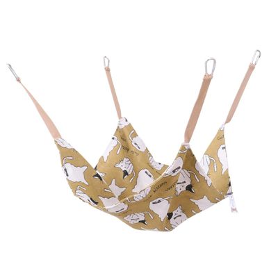 Kisangel Cat Hammock - Cotton & Linen