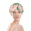 Tropical Cactus Women's Luxury Adjustable Shower Cap view 3