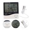 Kisangel 2-Pack Digital Thermometer and Hygrometer for Aquariums, Temperature and Humidity Monitor with LCD Display for Fish Tanks and Indoor Spaces, Batteries Not Included view 2