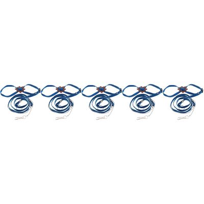 Sosoport 5-Piece Outdoor Turtle Leash Set, Adjustable Reptile Harnesses and Training Leads