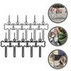 Sosoport 30-Piece Dog Waste Bag Set with Clip, Dispenser Holder, Aluminum Alloy view 3