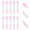 MAGICLULU 3-Piece Sets Silicone Lip Brushes for Makeup Artists, Precision Lipstick and Eyeshadow Brushes, Travel-Friendly, Easy to Use, 10 Pieces * 3 view 4