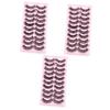 MAGICLULU 3 Sets Magnetic False Eyelashes, Natural Look, 10 Pairs x 3 view 1
