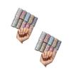 MAGICLULU 20 Sheets Floral Christmas 3D Nail Stickers view 1