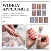 MAGICLULU 20 Sheets Floral Christmas 3D Nail Stickers view 3