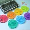 3-Times-Daily Weekly Pill Organizer, 7 Days, 7 Colors, 21 Compartments view 4