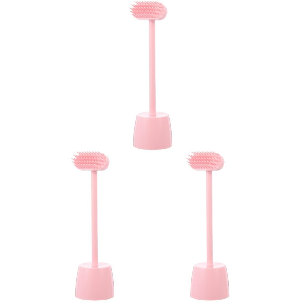Happyyami 3-Piece Scratch Brush Massage Grooming Comb for Cats and Dogs