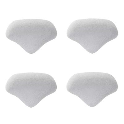 Reusable Heel Cushion Inserts for Shoes, Gray, Size 4p