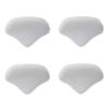Reusable Heel Cushion Inserts for Shoes, Gray, Size 4p view 1