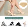 Reusable Heel Cushion Inserts for Shoes, Gray, Size 4p view 2