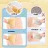 Reusable Heel Cushion Inserts for Shoes, Gray, Size 4p view 4