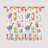 ANHOPE Colorful Cartoon Dinosaur Blackout Curtains, Thermal Insulated, 2-Pack, 160 x 117 cm view 2
