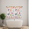 ANHOPE Colorful Cartoon Dinosaur Blackout Curtains, Thermal Insulated, 2-Pack, 160 x 117 cm view 3