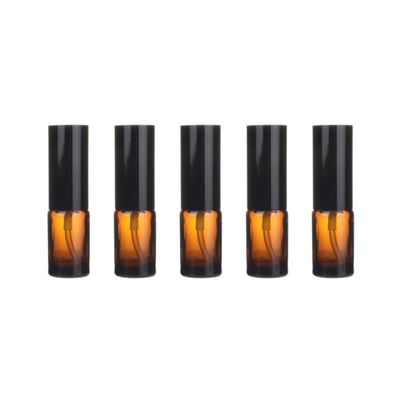 HAPINARY Empty Glass Bottles Set for Oil and Lotion, Reusable with Dispenser, Portable for Travel and Home