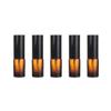 HAPINARY Empty Glass Bottles Set for Oil and Lotion, Reusable with Dispenser, Portable for Travel and Home view 1