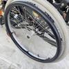 OAUKA Wheelchair Handrim Covers, 22/24 in, Non-Slip Silicone, 1 Pair, Black view 1