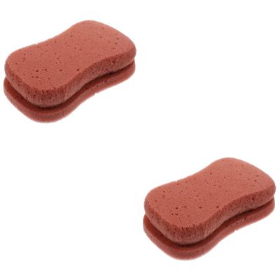 Healvian 2-Pack Loofah Bath Scrubbers