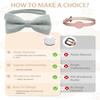 Chic Safety Collar for Cats and Small Dogs, Woven Striped Design with Bow, Adjustable, 22.9–30 cm, Beige view 3