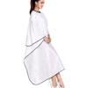 MAGICLULU White Stain-Resistant Hairdressing Cape, Easy to Wipe Clean, Machine Washable view 1