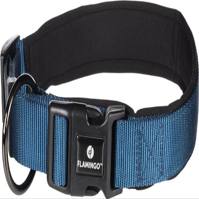 Flamingo Abbi Collar BLUE XL 55–60 cm 32 mm