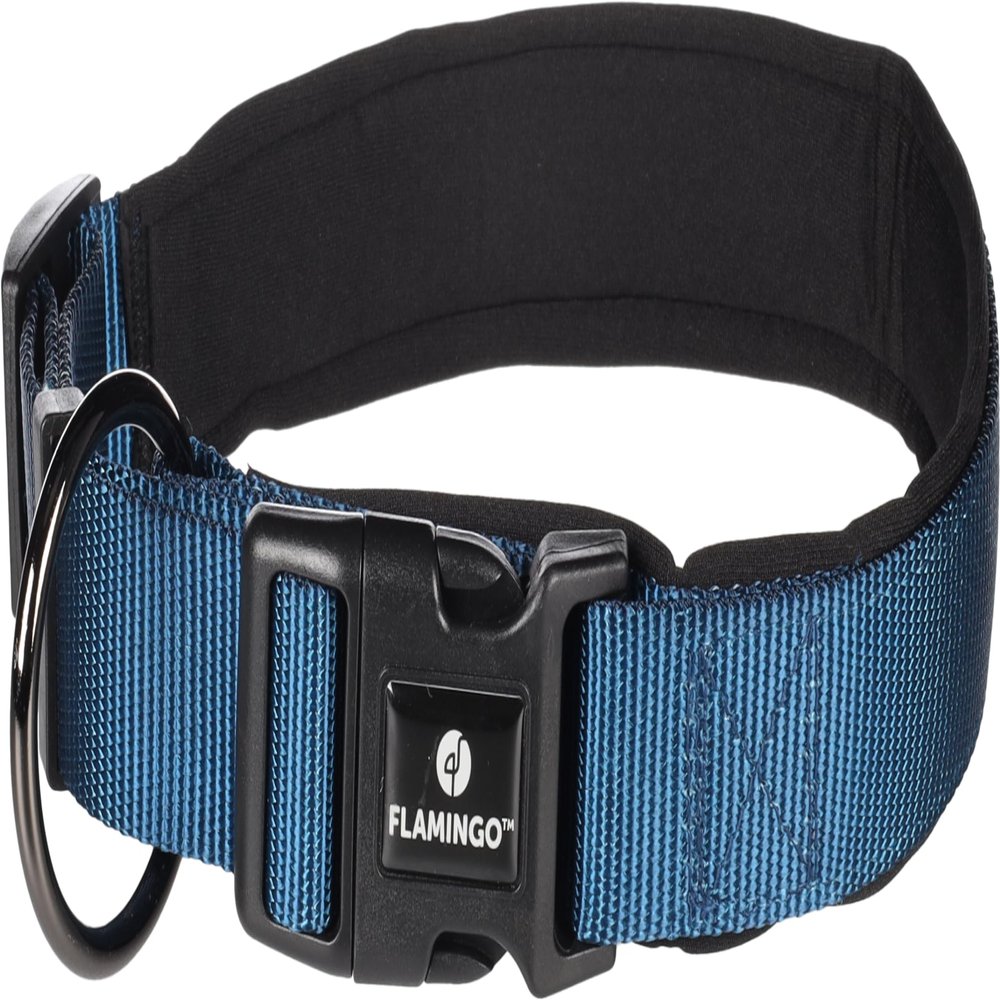 Flamingo Abbi Collar BLUE XL 55–60 cm 32 mm