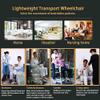 Self-Propelled Patient Transfer Lift with Soft Seat and Toilet Seat, 180° Split Seat view 2