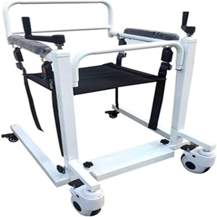 Patient Lift and Multifunction Wheelchair for Transfers, Toileting, Bathing, and Travel